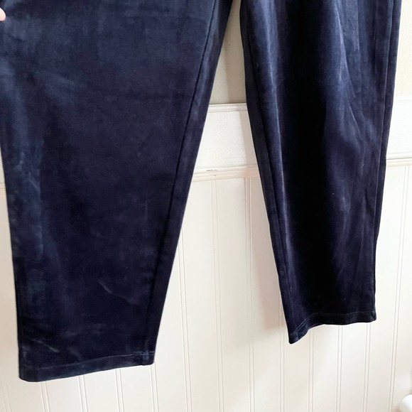 Anthropologie Saturday Sunday Velour Jumpsuit in Navy, Size Small - Picture 10 of 15